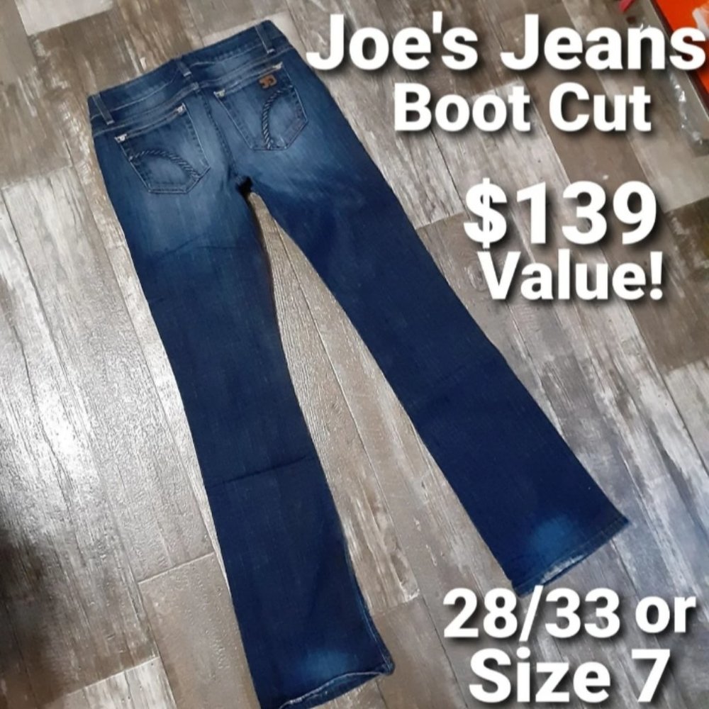 Honey Fit Joe's Jeans Boot Cut Jeans Size 28 or Size 7 or Size 28/33